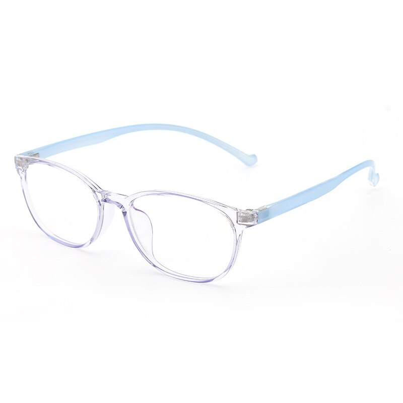 Kinderen Anti Blauw Licht Bril TR90 Frame Jongens En Grils Kids Computer Stralingsbescherming Eyewear: Transparent Blue