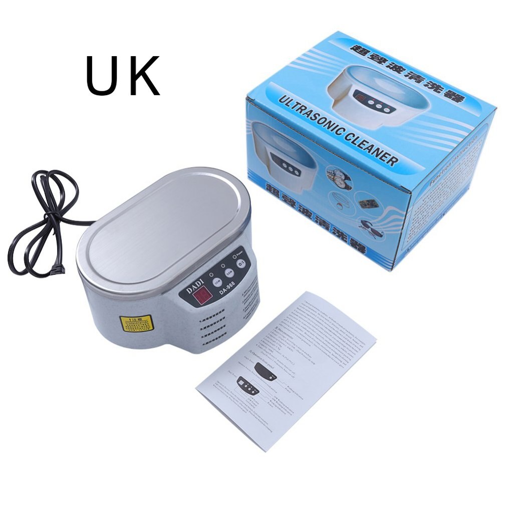 Mini ultrasoon reiniger sieraden brillen printplaat reinigingsmachine intelligente besturing ultrasoon reiniger bad