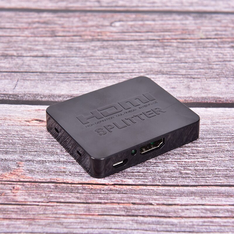 Full HD 4K HDMI Splitter 1X2 2 Ports Repeater Amplifier Hub 3D 1080p 1 In 2 Out