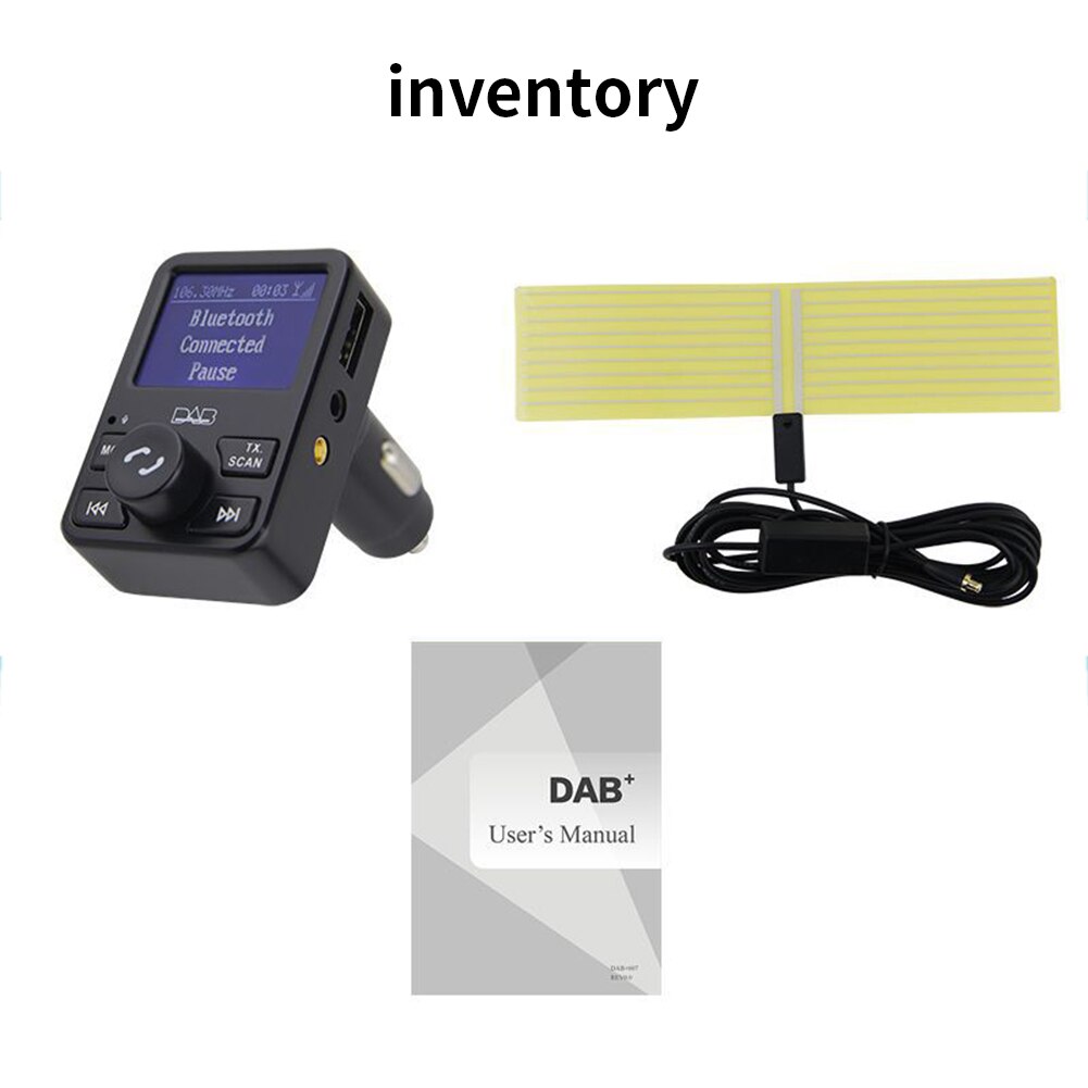 5V USB Auto DAB/DAB + Radio Adapter Bluetooth Digitale MP3 Player FM Musik Empfänger Universal Auto Auto zubehör