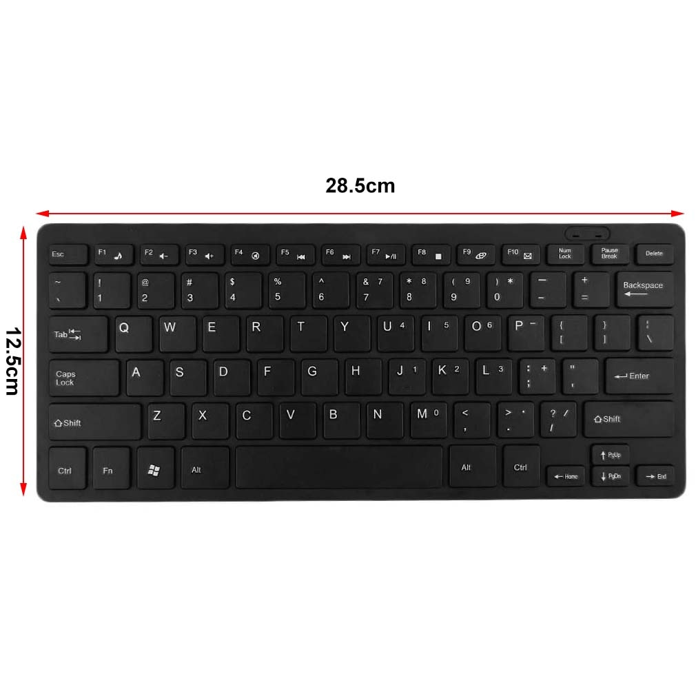 Multimedia 2.4G Wireless Micro USB Charging Mini Keyboard Mouse Combo USB Wireless Receiver Keyboard Mouse Set