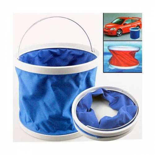 Folding Bucket Practical Portable Auto Car Wash Bucket No Leakage