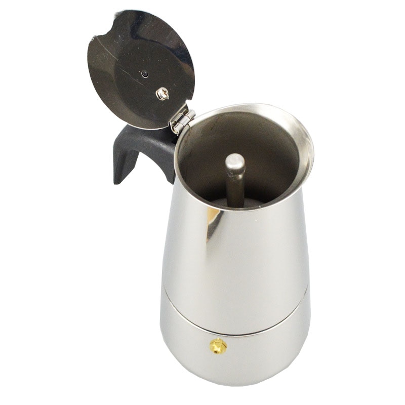 12Cup Stainless Steel moka cafeteira italiana french press barista coffee maker percolator grinder espresso accessories machine