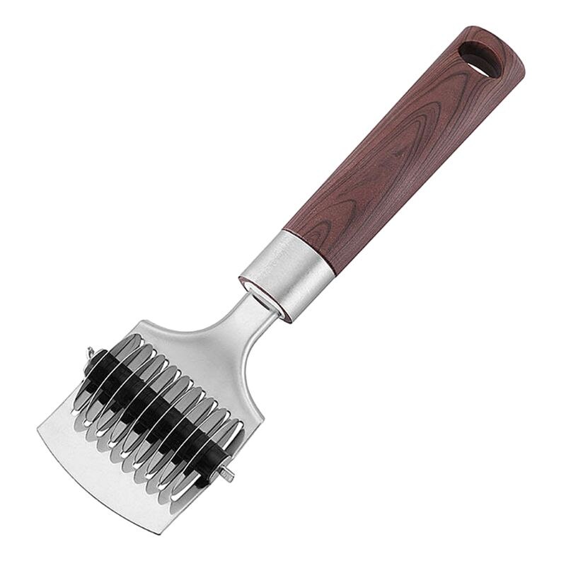 Rustfrit stål manuel spaghetti maker nudler skære kniv sektion skalotteløg skærer køkkenredskaber tilbehør nudleskærer
