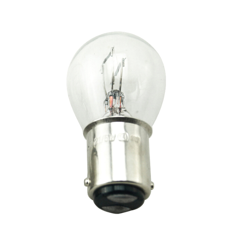 Ensemble d'ampoules jaunes pour voiture, 2 pièces, Bay15D 21/5W, 1157