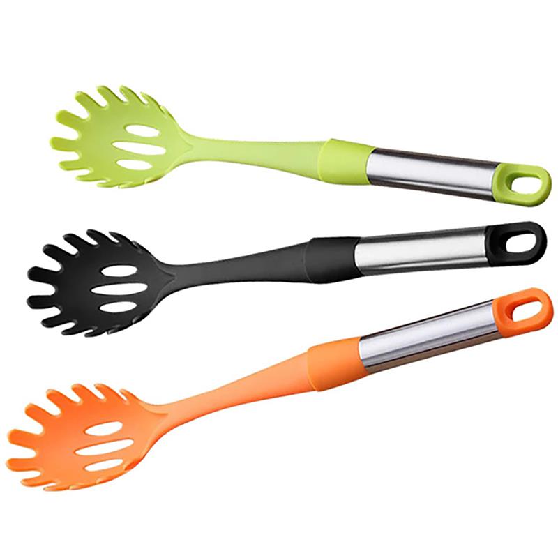 1Pcs Spaghetti Server Rvs Ingelaste Universele Spaghetti Opscheplepel Pasta Server Keuken Gereedschap