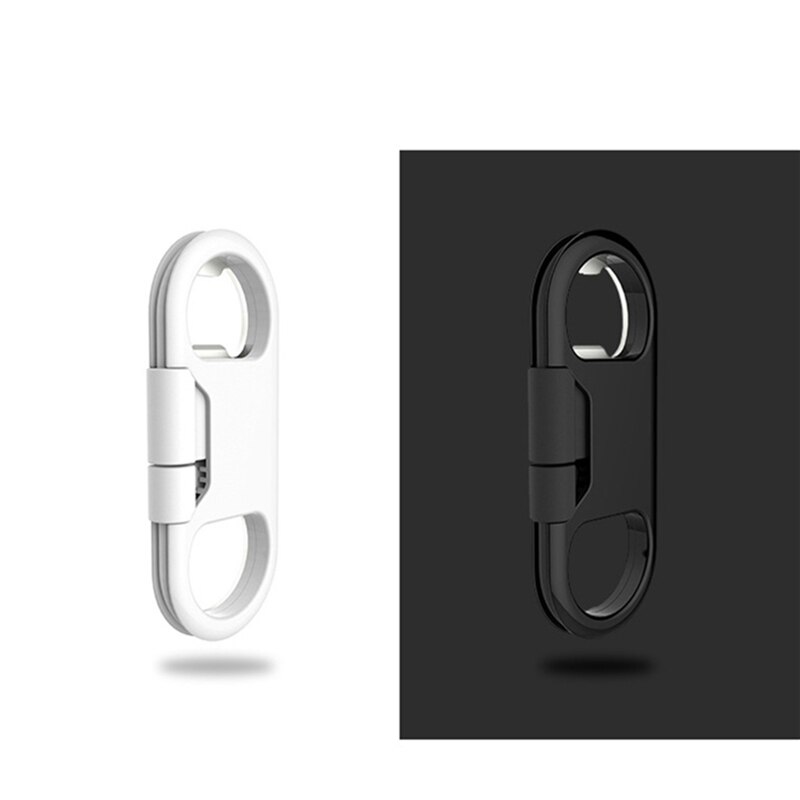 Sleutelhanger Opladen Sync Cord Kabels Micro Usb Kabel Bier Flesopener Voor Samsung Voor Iphone Ios Xiaomi Android Telefoon Oplader
