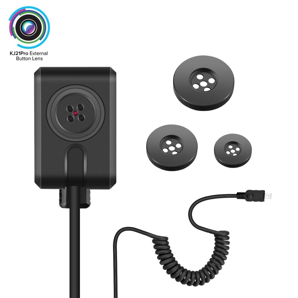 BOBLOV KJ21 PRO Button Camera External Lens Camera 720P Compatible With Small Body Camera KJ21PRO, Not for Mini Boblov KJ21 Can