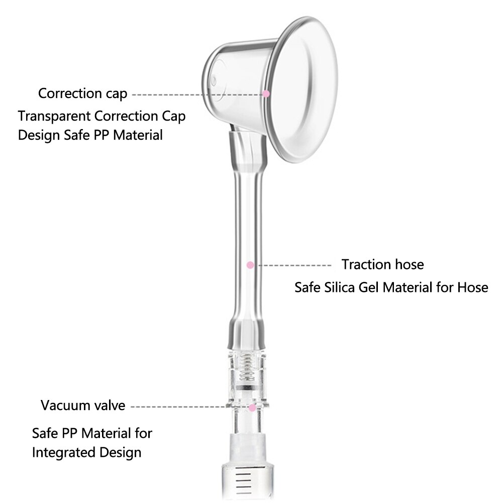 2 Stuks Pp Meisjes Kleine Omgekeerde Vrouwen Gezondheidszorg Verhaal Trekkers Tepel Aspirator Corrector Zuigen Pijnloos Borstvoeding Aid