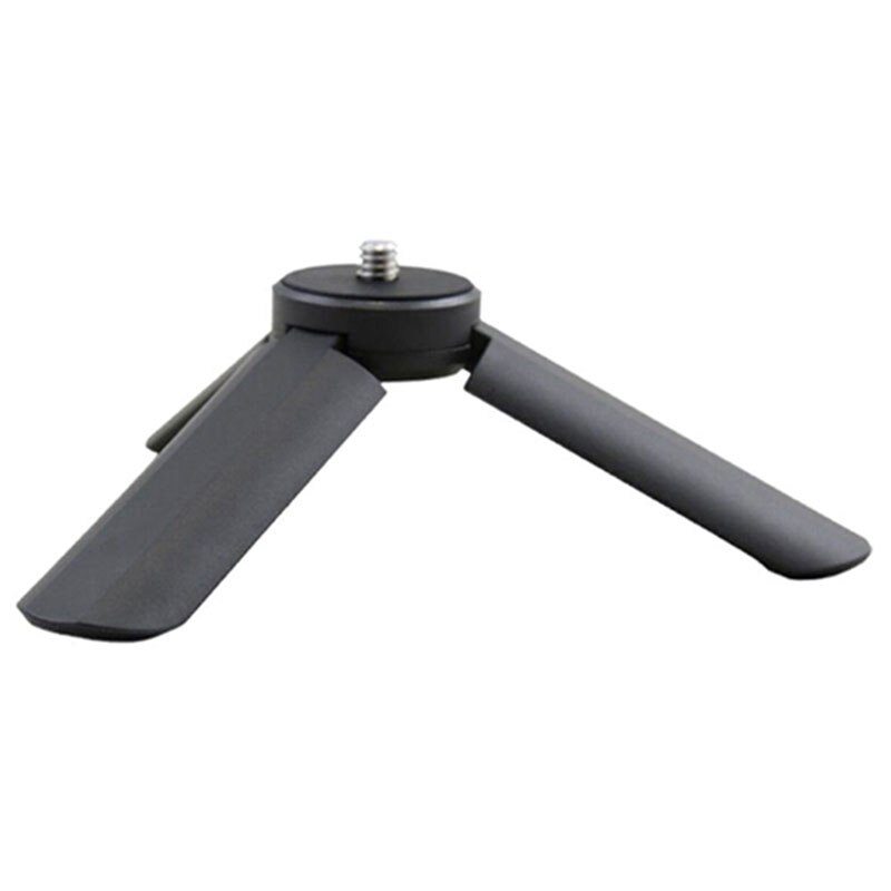 Mini Tripod Stand Cameras Portable Folding Desktop Stand Gimbal Tripod Camera Stabilizer for Camera Black