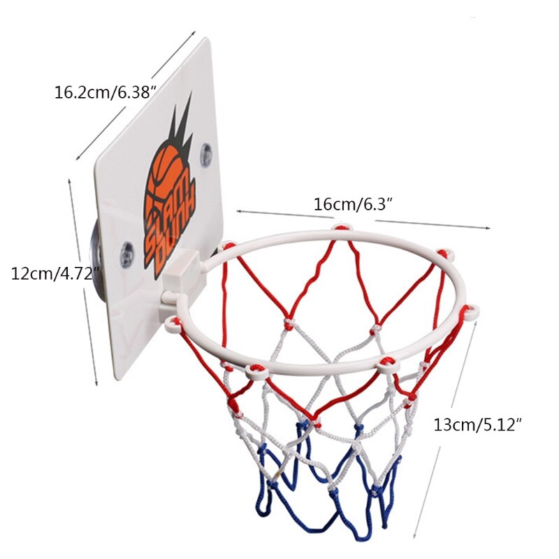 HX5D Mini Basketbal Hoepel Set Zuignap Verwijderd Basketbal Stand Voor Peuter