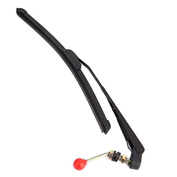 Hand Operated Front Windshield Wiper Car Manual Wipers Universal Wiper Kit Car Styling: Default Title