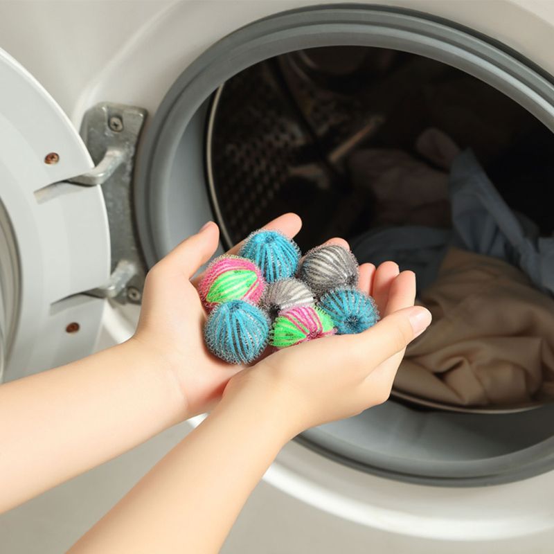10 stücke Magie Haustier Haar Entfernung Wäsche Ball greifen Fussel Flaum Reinigung Entferner Waschmaschine Haushalt