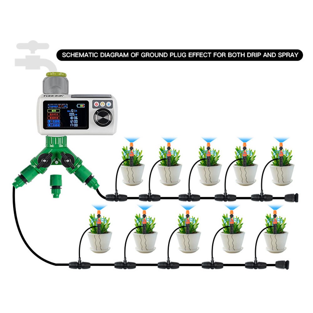 Automatyczny inteligentny zegar podlewanie zegar czujnik deszczu inteligentny system nawadniania kropelkowego sterownik podlewanie regulator czasowy narzędzie ogrodowe