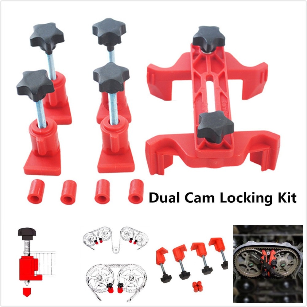 Universal 5Pcs Cam Camshaft Lock Holder Car Engine Cam Timing Locking Tool Set