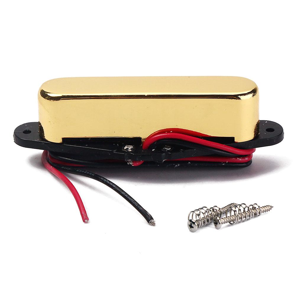 Vintage gouden magneet nek pickup humbucker voor fender tl stijl elektrische gitaar bas vervangende onderdelen: Default Title