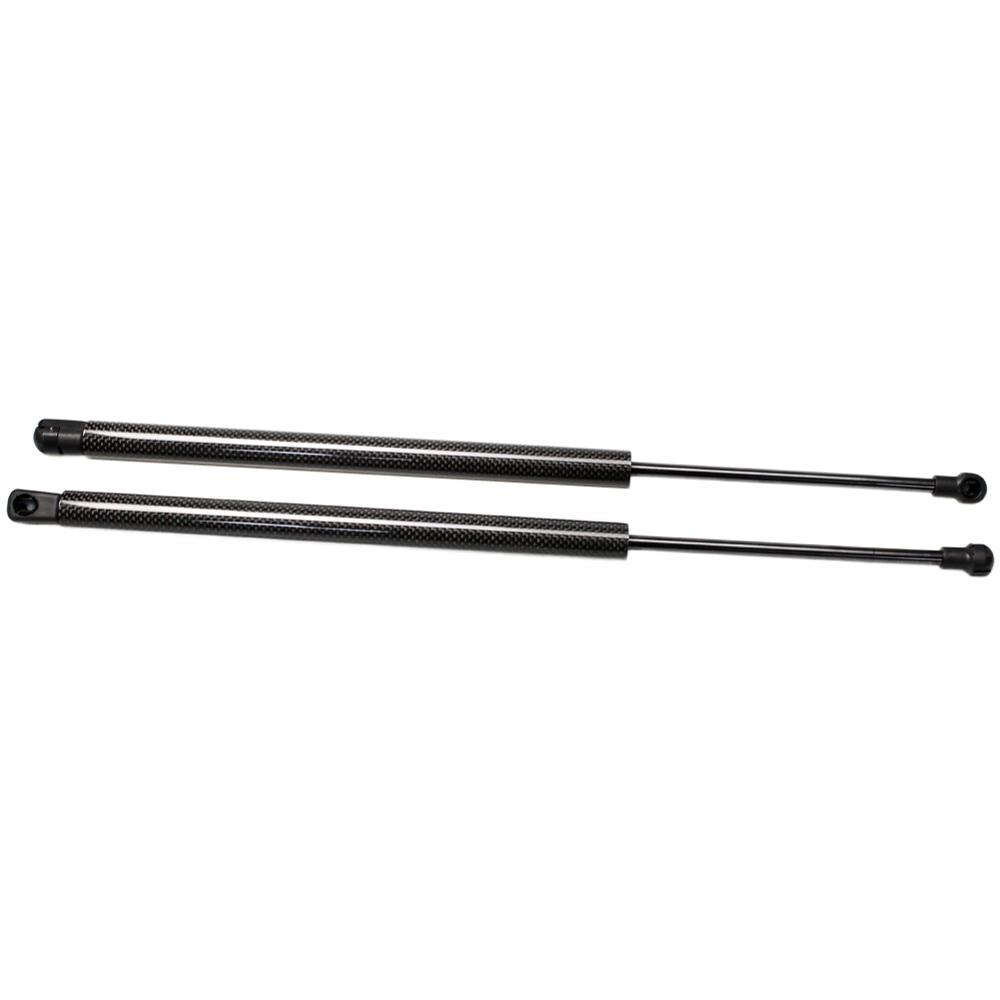 for HYUNDAI ACCENT II (LC) 2000-2005 Hatchback Front Hood Bonnet carbon fiber Gas Spring Struts Prop Lift Support Damper 587mm: black carbon fiber