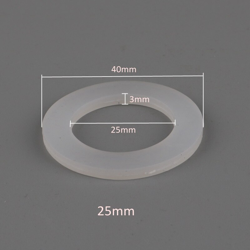 12x Silikon Dichtungsring 45x39mm - Für Abflussrohre & Siphons