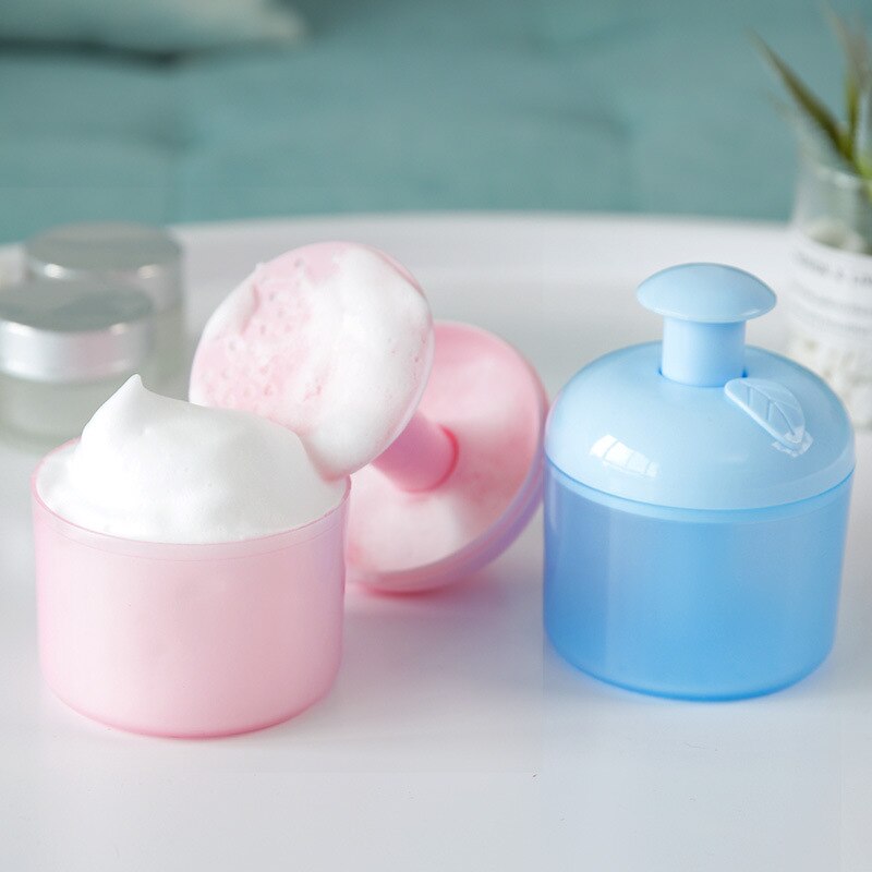 Draagbare Schuim Maker Make-Up Remover Gezichtsreiniger Schuim Apple Cup Body Wash Bubble Maker Waskolf Voor Reizen Make-Up Tool