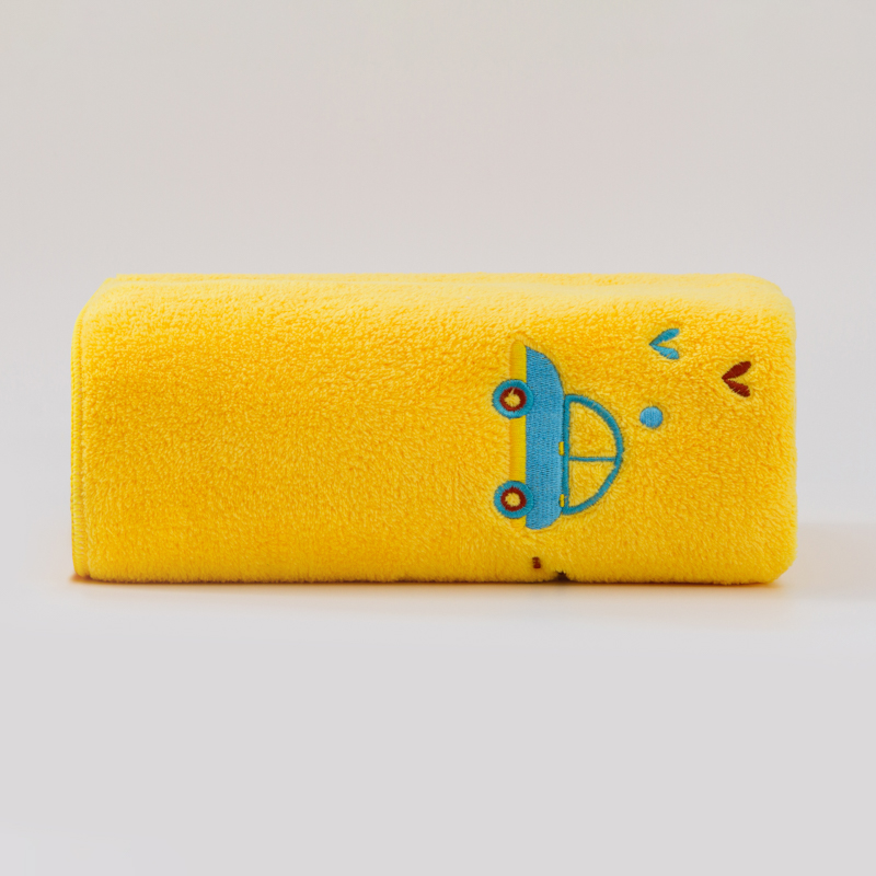 Curbblan Leuke Print Super Absorberend Grote Badhanddoek Dikke Zachte Handdoeken Comfortabele Strand Handdoeken 4 Kleuren Op Voorraad: YELLOW / 100x120cm