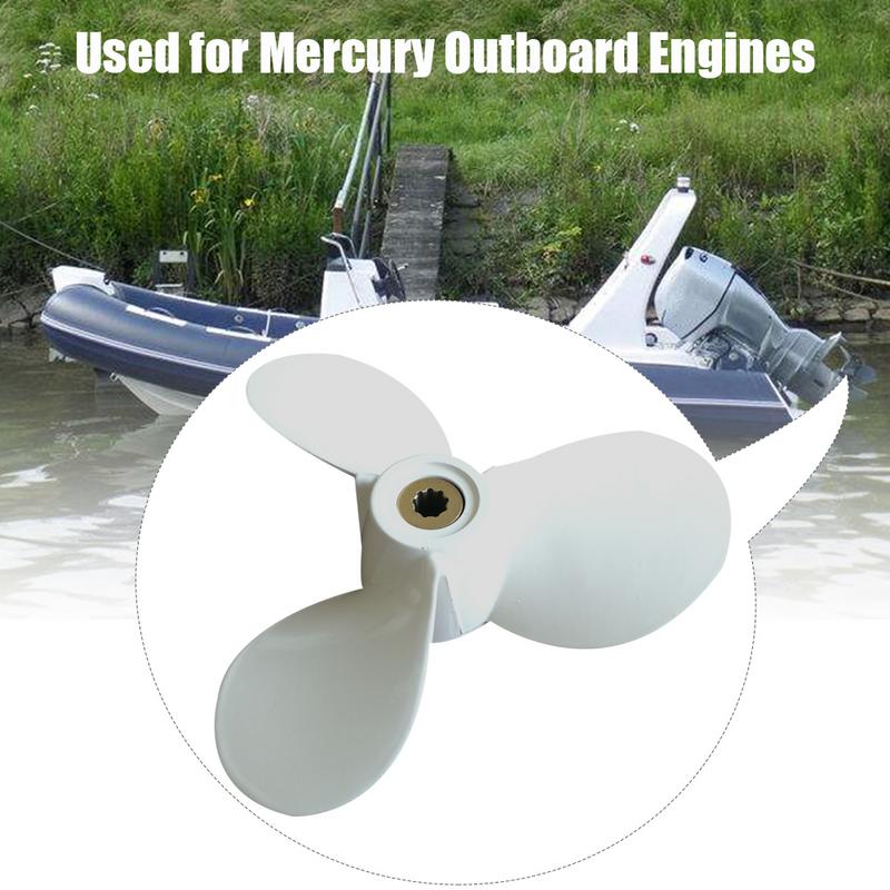 4-6HP Aluminum Alloy Propeller For Yamaha Ship Outboard Motors With 9 Spline Tooth