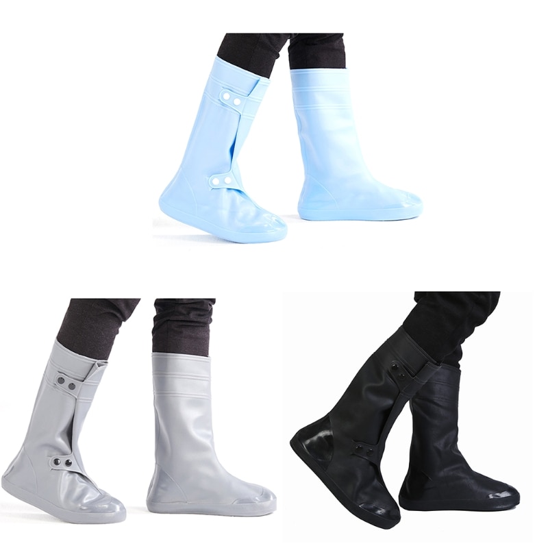 Waterproof Shoe Cover Outdoor Rain Shoes Boots Covers Waterproof Slip-resistant Overshoes Galoshes Travel for Men Wome