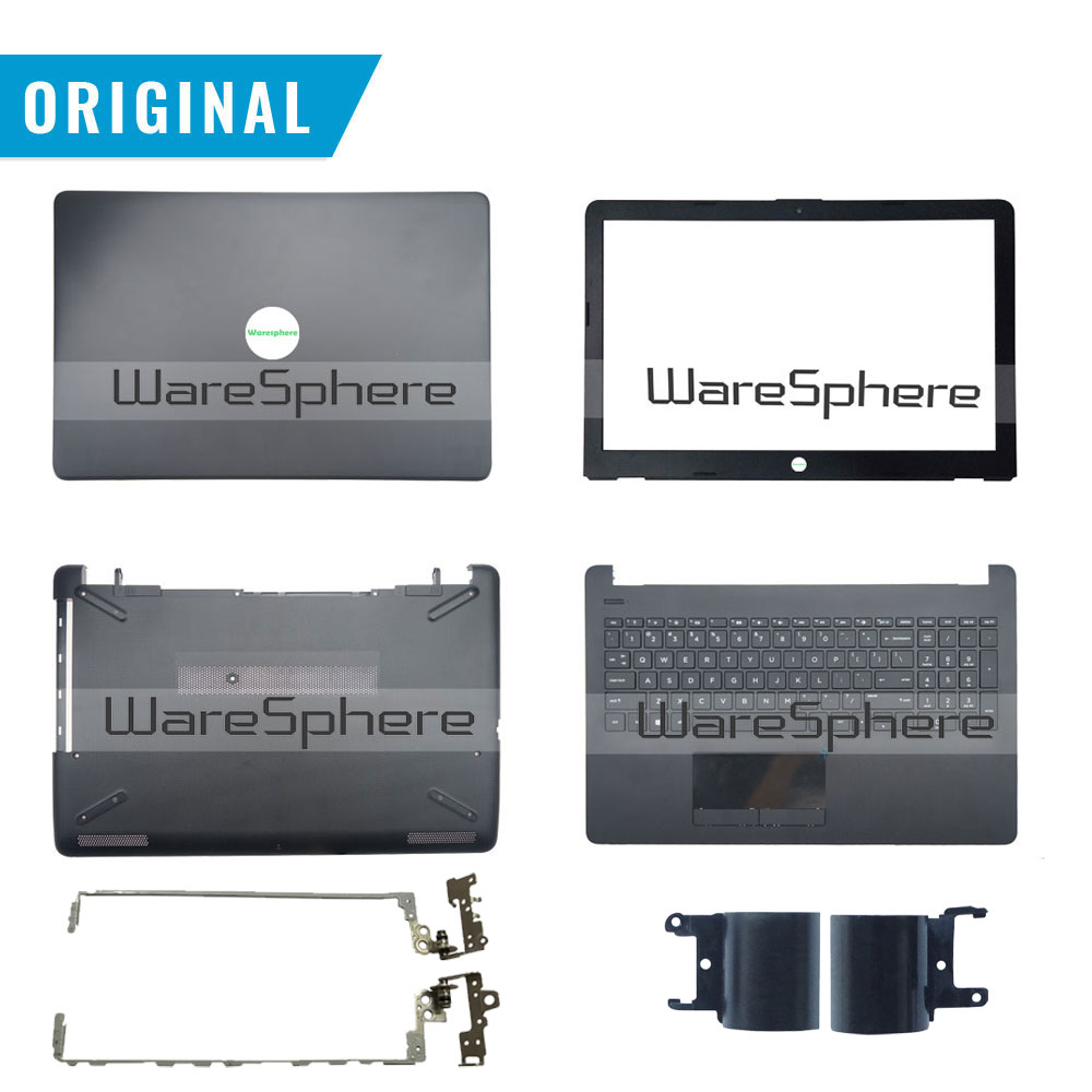 Original para HP 15-BS 15-BR 15-BW 15T-BR 15T-BS 15Z-BW 250 255 G6 LCD Back Cover Plamrest Fondo funda de Base 924907-001