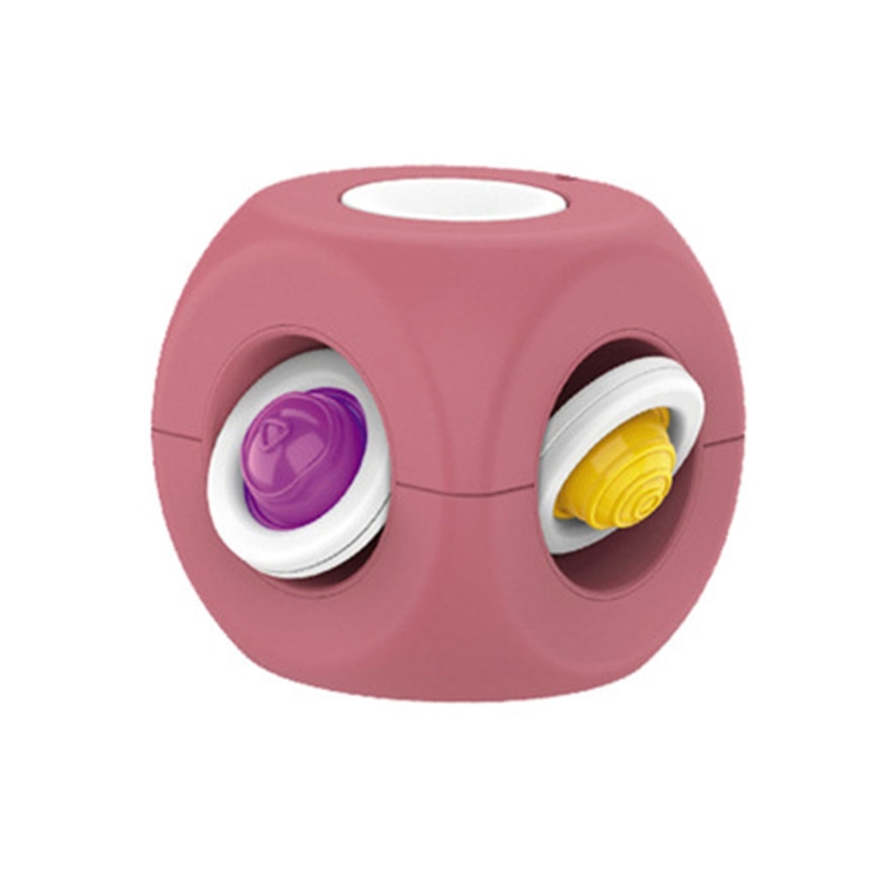 066B Decompression Toy Hand Therapy Toy Vent Gyro Educational Fidget Party Gift: Red