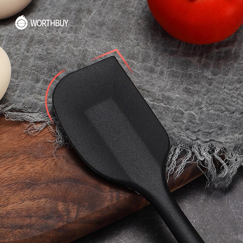 WORTHBUY Silicone Pastry Brushes Spatula Set Heat-Resistant Non-Stick Cake Oil Brush For Baking BBQ Kitchen Cooking Utensils Set
