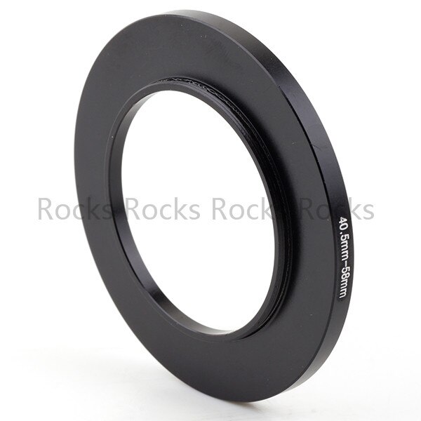 40.5mm-58mm/42mm-58mm/43mm-58mm/46mm-58mm/49mm-58mm Step-up Metal Filter Adapter Ring