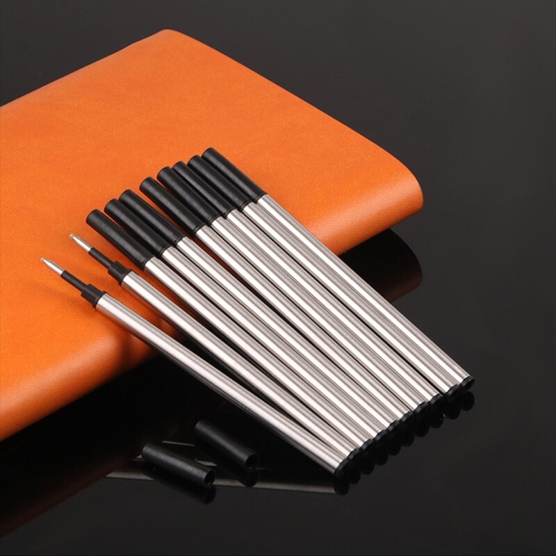 5pcs Ballpoint Pen Refills Replacement 0.5mm Blue Black Red Ink Color for School Office Writing Stationery