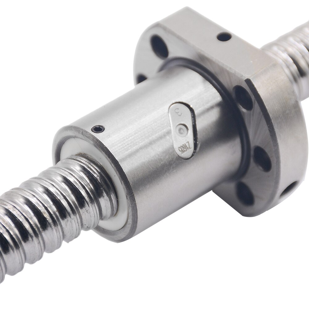 SFU1605 200 250 300 350 400 450 500 550 600 650 700 800mm rolled ball screw C7 with 1605 flange single ball nut CNC part RM1605