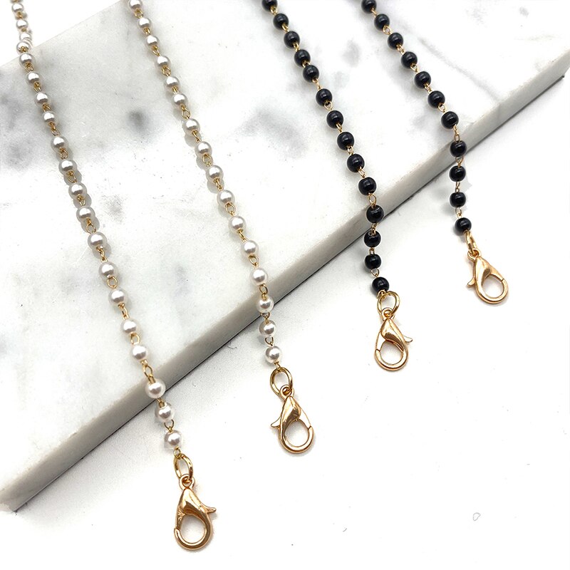 Collar de cuerda colgante para mascarilla, cordón para máscara Facial, soporte para gafas, cuerda ajustable para colgar en la oreja, dos ganchos