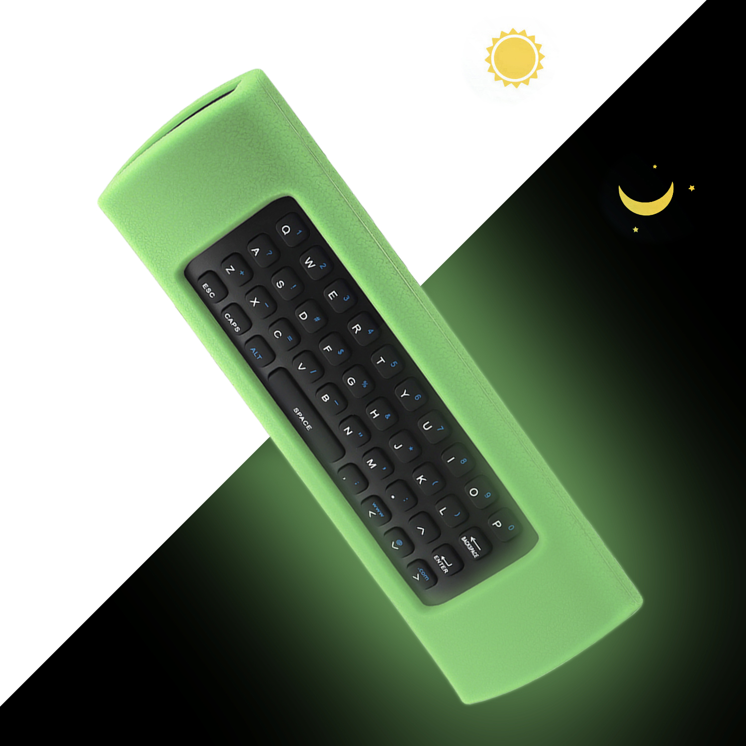 Silicone Protective Case Fit for MX3 Voice Flying Air Mouse 2.4G Double-Sided Remote Control RF Wireless Keyboard Remote Cover