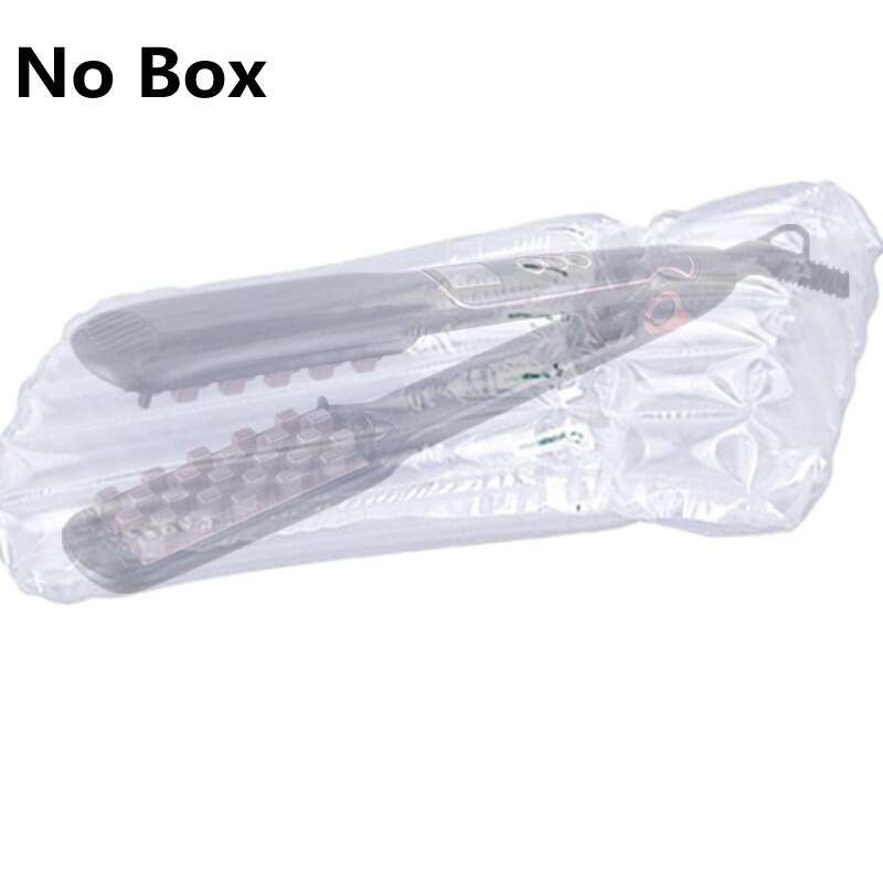 Fluffy Hair Straightener & Volumizing Iron Digital Flat Iron With LCD Display Electric Fluffy Styling Hair Lifter Salon Tool: Black 2 no box / EU