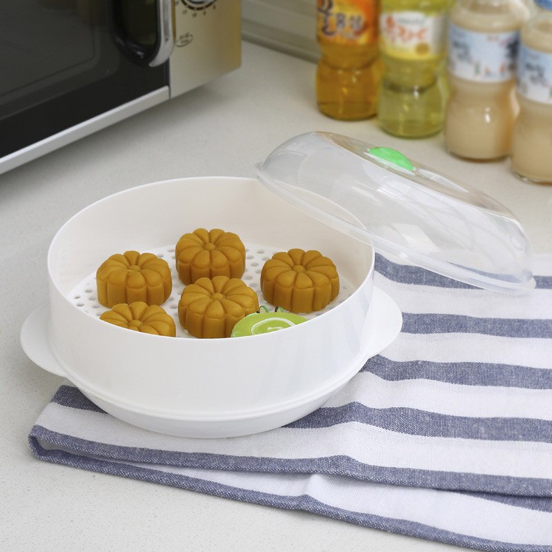 Double Tier Microwave Food Steamer BPA Free Rice V... – Vicedeal