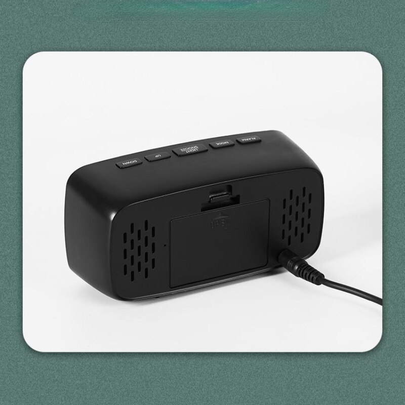 Smart LED Clock Bedside Digital Alarm Clocks Desktop Table Electronic Desk Watch Snooze Funtion USB Wake Up Alarm Clock Digital