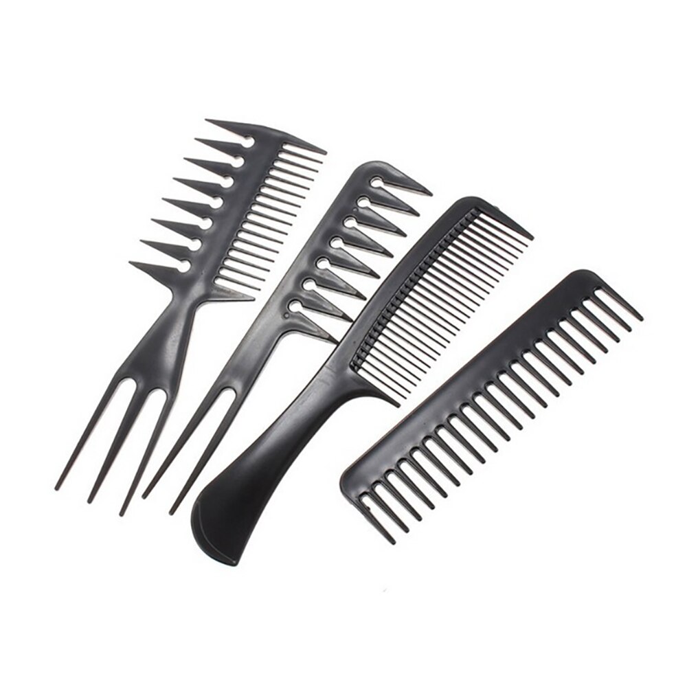 10 pcs Hairdressing Comb Black Hair Combs 10 Piece Special Hair Combs For Barber Training Barber Shop Hair Styling Comb