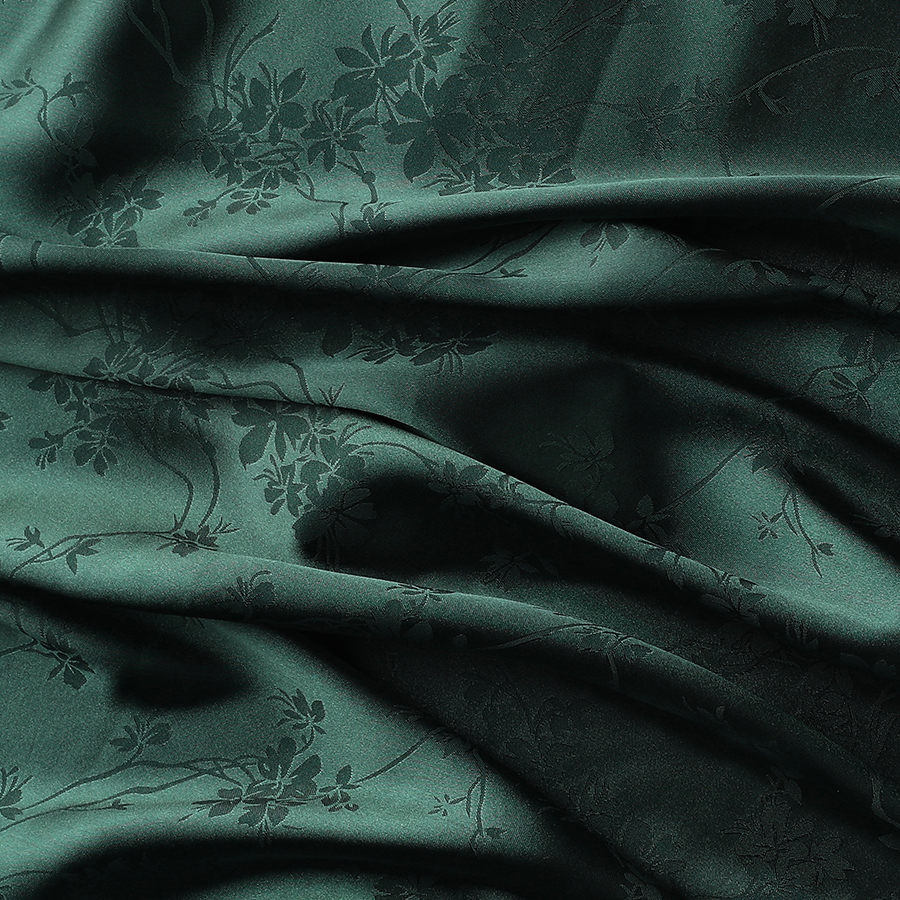 Kinesisk qipao-stoff jacquard silke sateng acetat imitert silke klær skjørt sateng kinesisk stil stoff: Grå