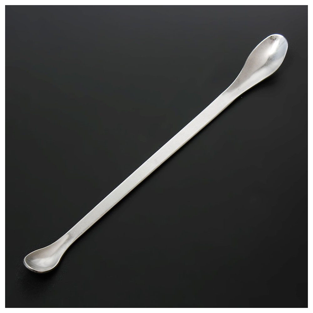 Brand 22cm Dual Headed Stainless Steel Reagent Sampling Spoon Mixer for Lab