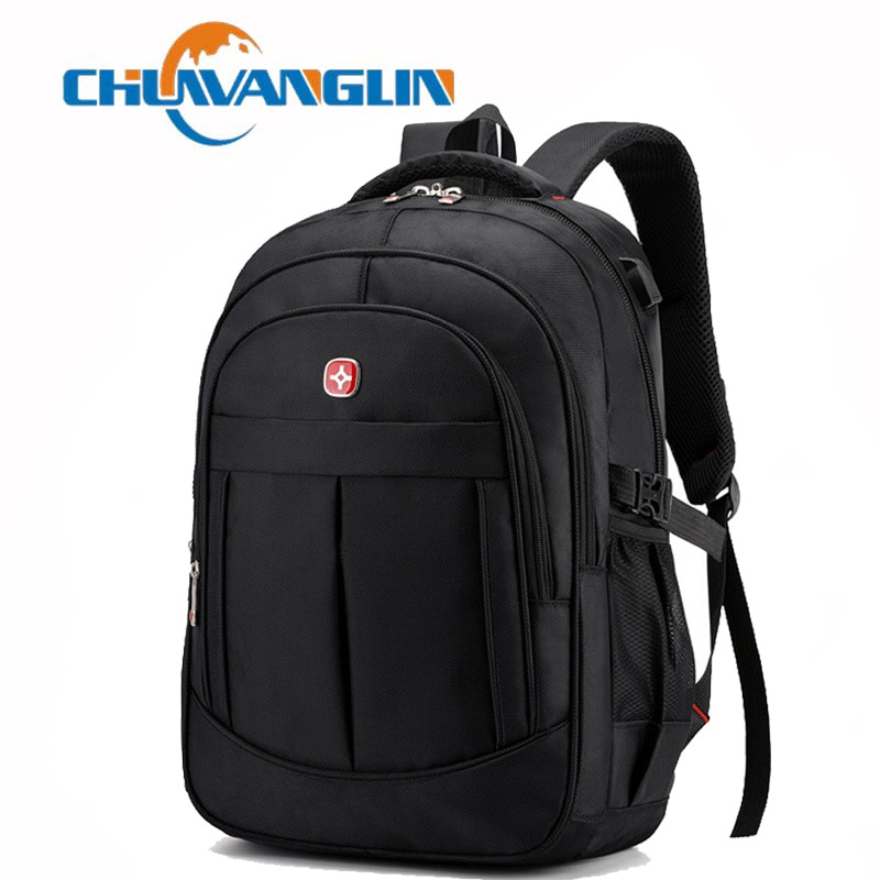 Chuwanglin rugzak heren 15.6 inch laptoprugzak heren boekentas casual schooltassen eenvoudige herenrugzak mochila  l62401