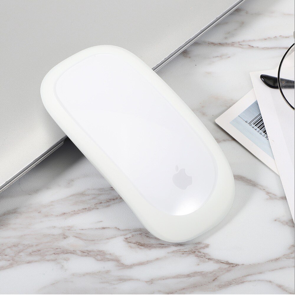 Voor Apple Muis Beschermhoes Magic/Mouse1/2 Generatie Draadloze Bluetooth Siliconen Beschermende Shell Anti Anti-Kras: Transparent
