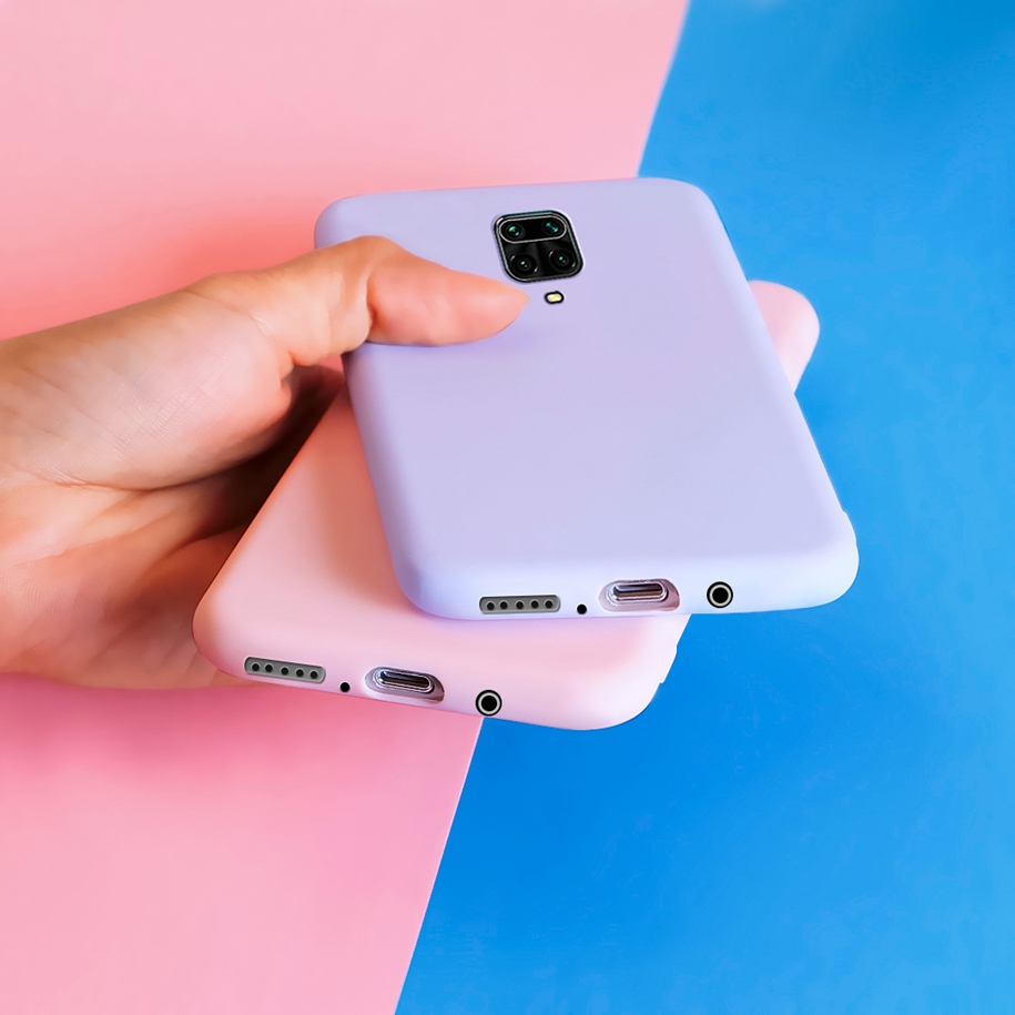 Coque de téléphone en silicone couleur bonbon, étui souple pour Xiaomi Redmi Note 9 Pro, Fundas pour Xiomi Redmi Note 9S 9Pro Max Note9S