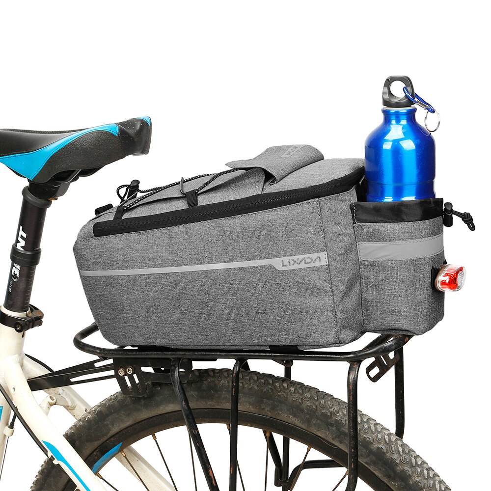 Lixada Geïsoleerde Kofferbak Koeltas Fiets Bagagedrager Opslag Bagage Tas Reflecterende Mtb Fietstas Schoudertas