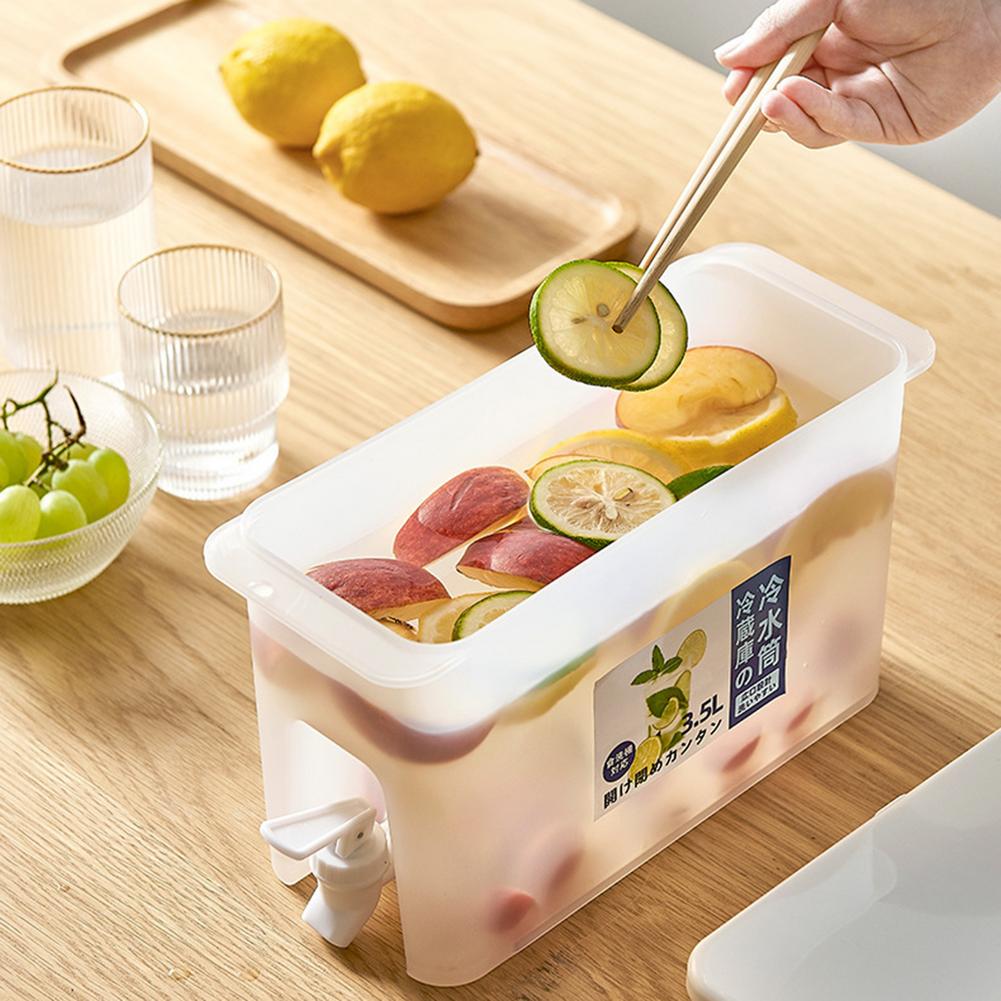 Infuseur d&#39;eau glacée pour fruits, Carafe, pichet à glace, thé, limonade, jus, théière, réfrigérateur