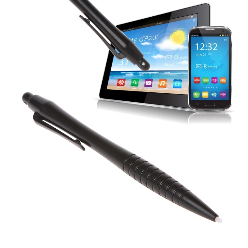 1 Pc Zwart Plastic Stylus Pen Voor Video Game Player Resistive Touch Screen
