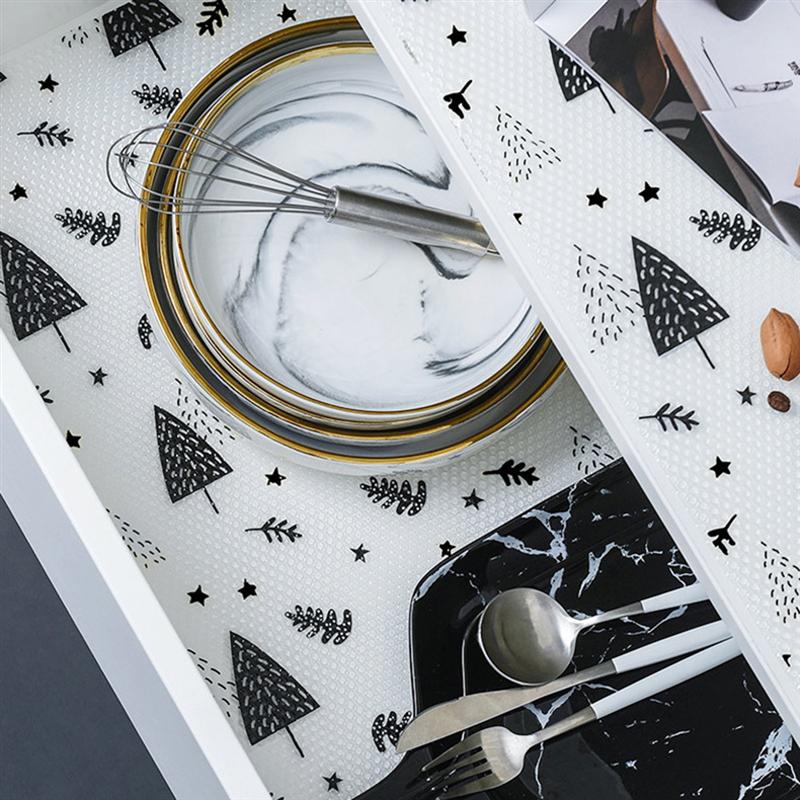 Waterdichte lademat vochtbestendig oliebestendig snijdbaar gewassen kastmatten ladematten voor keuken badkamer woonkamer