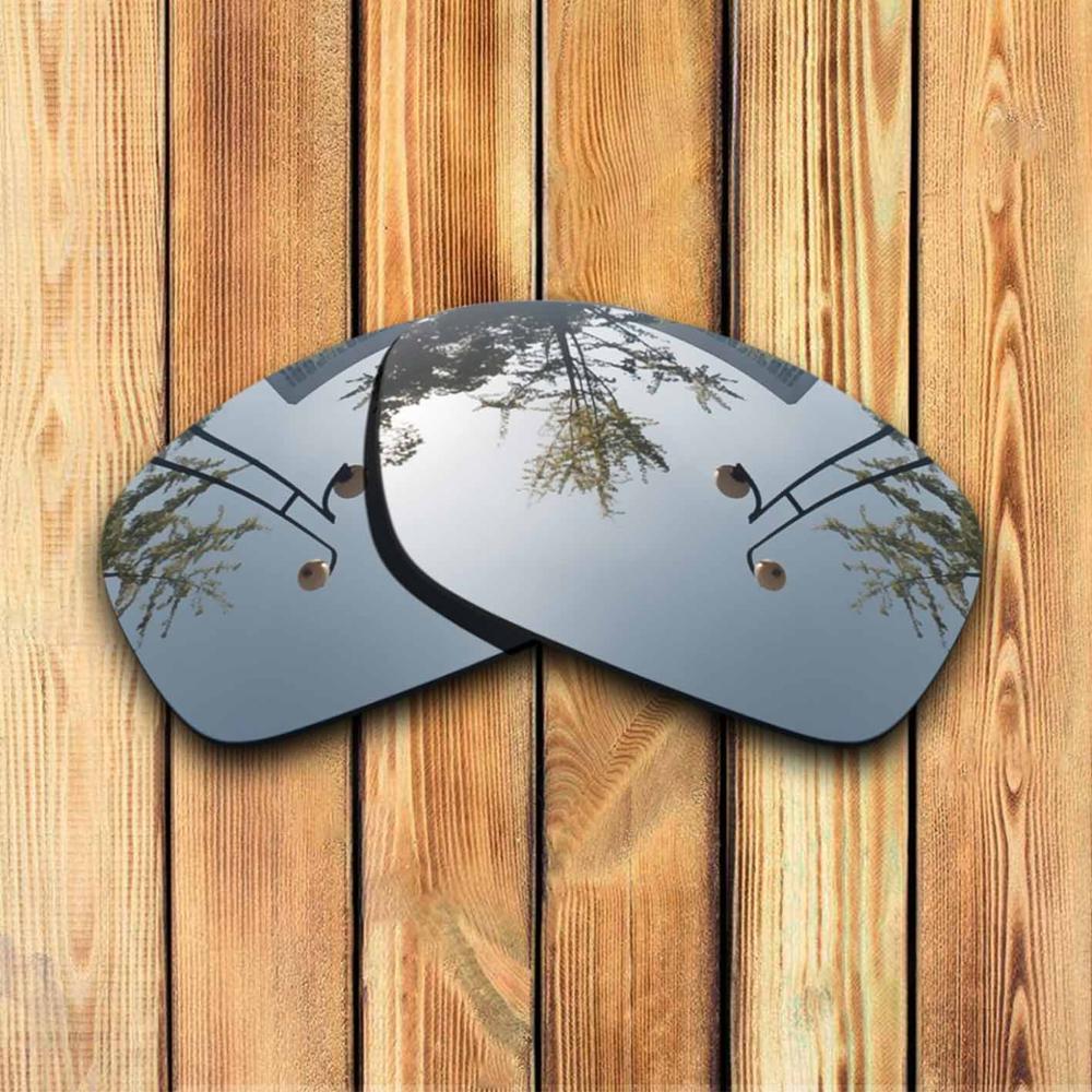 100% Precisely Cut Polarized Replacement Lenses for Hijinx Sunglass - Many Colors: Chrome Mirrored