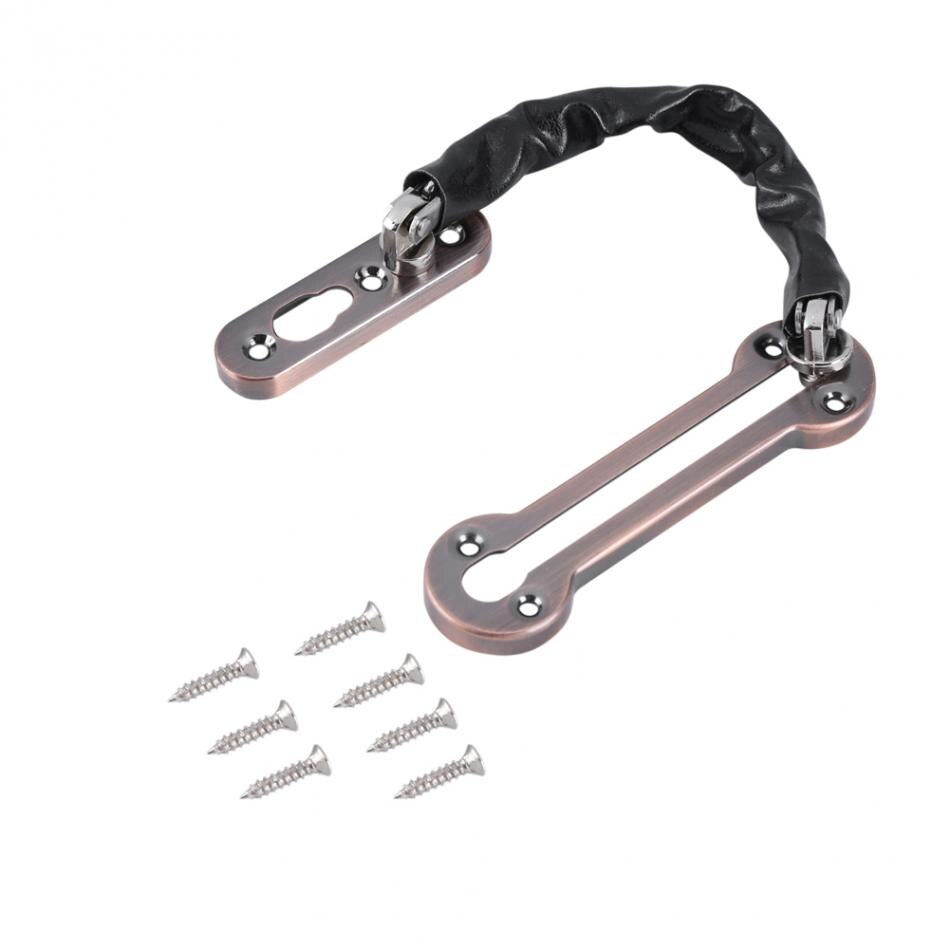 Stainless Steel Door Security Chain Door Bolts Guard Latches Security Lock Cabinet Slide Bolt Wood Door Hardware