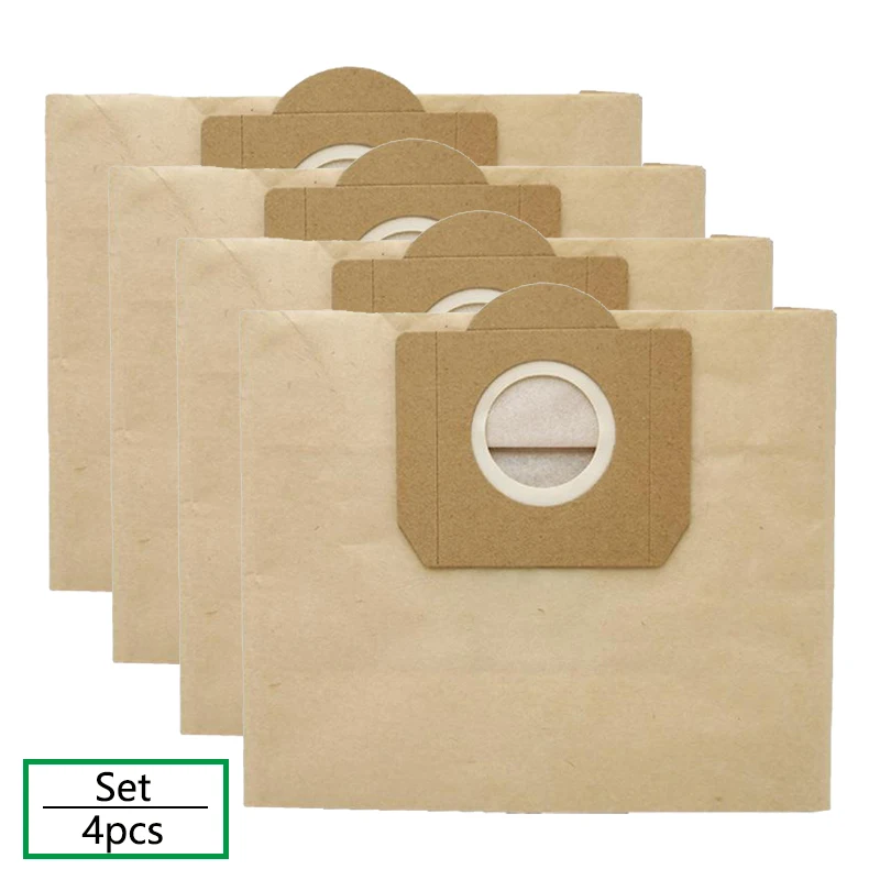 Stofzakken Voor Karcher Wd3 Wd3300 Mv3 Se4001 Se4002 6.959-130 A2200 A2500 A2600 A2900 Stofzuiger Vuilniszakken: Licht Geel